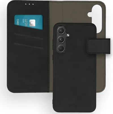 Produktbild von imoshion Entfernbare 2-1 Luxus Klapphülle Samsung Galaxy A55 - Schwarz