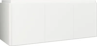 Produktbild von Baden Haus Waschtischunterschrank Icona Frontfarbe weiß matt BxHxT 140 x 55 x 48 cm