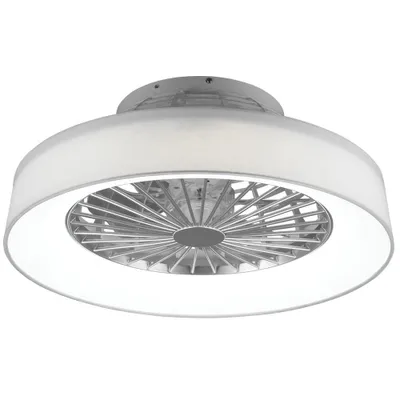 Produktbild von LED Deckenventilator, CCT, dimmbar, Fernbedienung, D 47 cm