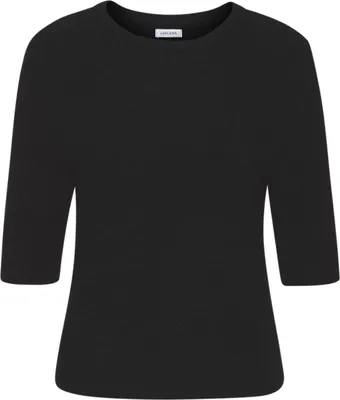 Produktbild von LASCANA Kurzarmpullover schwarz Größe 44/46