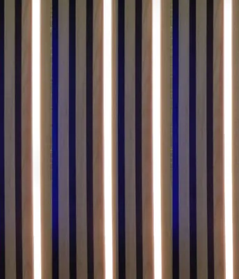 Produktbild von 3787 LED Leuchte Kunststoff Schiene-schwarz 4x50cm Netzteil Kalt Weiß