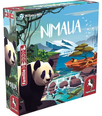 Immagine prodotto di Gioco da tavolo Nimalia per 2-4 giocatori, età 8+, edizione DE