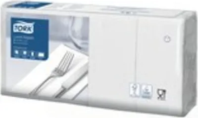 Produktbild von TORK Bistro-Servietten SOFT 328 x 325 mm 2-lagig weiß 200 Stück