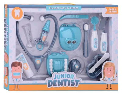Produktbild von Johntoy Dentist Play Set, 13dlg.