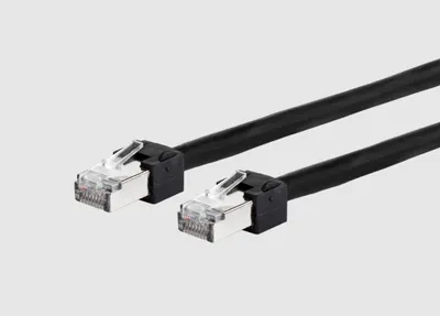 Productafbeelding van METZ CONNECT 13084U1000-E, 1 meter, Cat6, S/FTP (S-STP), RJ-45, RJ-45, zwart