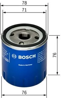 Produktbild von Bosch Ölfilter  F 026 407 078