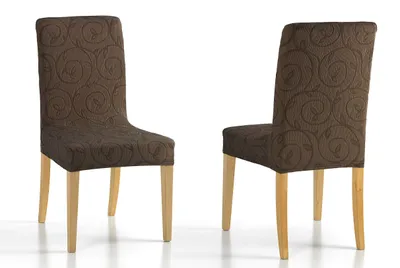 Obrázok produktu pre Poťah na stoličku Martina Home, pre operadlo, farba: kávová