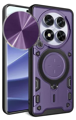Zdjęcie produktu dla Etui CamGuard Xiaomi Redmi Note 14 Pro 5G Poco X7 - fioletowe (Purple)