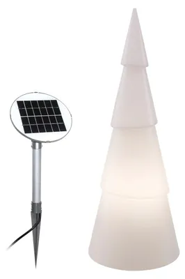 Solar-LED-Baumleuchte 3D, 100 cm, warmweiß, IP44