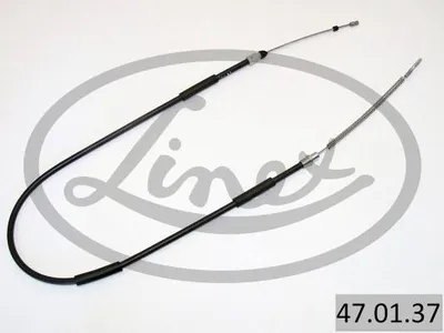 Produktbild von LINEX Handbremsseil 47.01.37 Rechts Links für VW TRANSPORTER III Bus 1455/1010mm