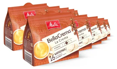 Produktbild von Melitta BellaCrema La Crema Pads, Kaffeepads für Pad-Maschinen, 5er / 10er Set