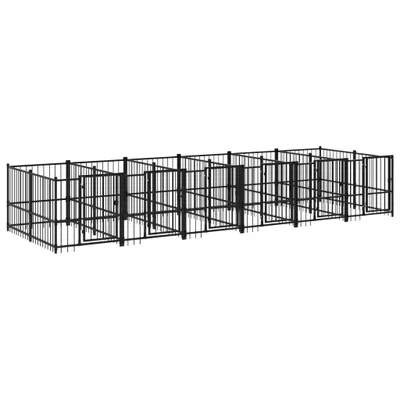 Productafbeelding van Hondenkennel voor buiten 11,26 m² staal
