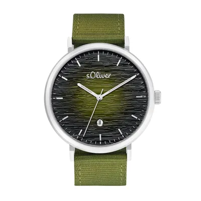 Produktbild von s.Oliver Herren Uhr Armbanduhr Nylon 2034602