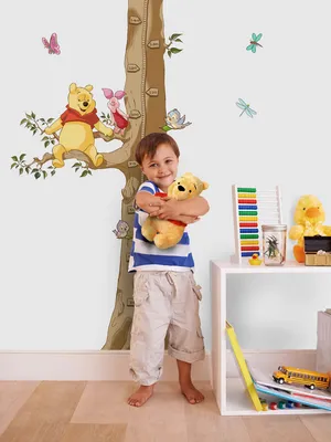 Produktbild von Disney Wandtattoo von Komar "Winnie The Pooh Size"  - Größe 100 x 70 cm