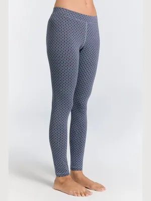 Produktbild von Damen Leggings aus 95% Baumwolle und 5% Elasthan mit normaler Bundhöhe