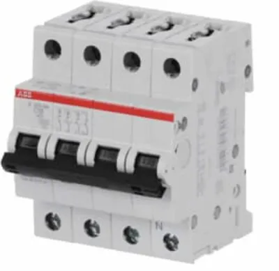 Produktbild von LS-Schalter Serie S200 3P+N 16A - C (AC) 6kA    S203-C16NA, 1 Stk.