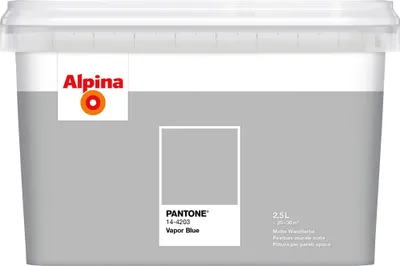 Produktbild von Alpina Wandfarbe Pantone 14-4203 valpinaor blue 2,5l