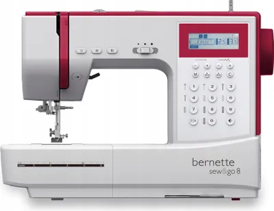 Produktbild von BERNETTE Computer Nähmaschine sew&go 8 - computergesteuert, 197 Nähprogramme
