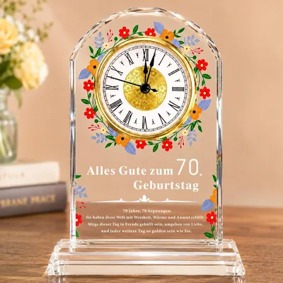 Quarzuhr – Geschenk für Frauen zum 70. Geburtstag