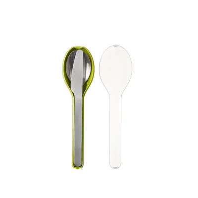 Produktbild von Rosti Mepal Besteckset Ellipse 3 teilig Lime