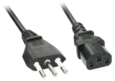 Obrázok produktu pre LINDY IEC-Netzkabel Italien IEC320C13 0.7m