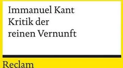 Obrázek produktu pro Kritik der reinen Vernunft