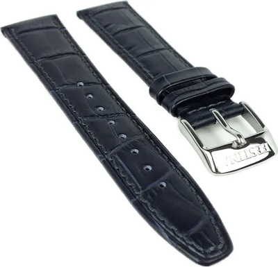 Produktbild von Festina Chronograph > Uhrenarmband 21mm blau Leder Krokooptik > F20286