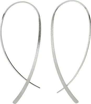 Produktbild von Durchzieher Ohrhänger Ohrschmuck aus echtem 925 Silber rhodiniert