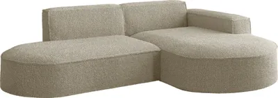 Produktbild von Kaiser Möbel Ecksofa Designer MODENA STUDIO stoff LOOP Beige Rechts