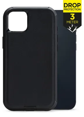 Produktbild von Mobilize Defender iPhone 14 Plus Hülle Hardcase Backcover Stoßfest - Schwarz