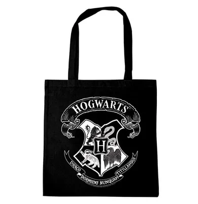 Zdjęcie produktu dla Logoshirt Harry Potter torba na ramię Hogwart (biały)