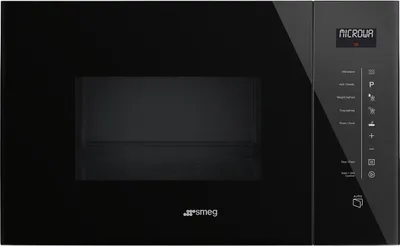 Produktbild von Smeg Mikrowelle Linea FMI125N Schwarz