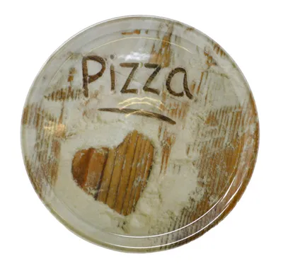 Obrázok produktu pre SATURNIA Srdcový tanier na pizzu, porcelán, rôznorodý, 33 cm, 6 kusov, tanier