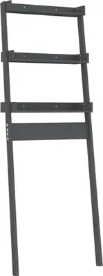 Produktbild von vidaXL Toilettenregal Grau 63,5x32x179 cm Massivholz Kiefer