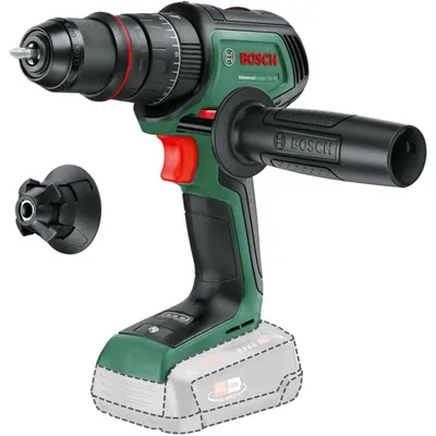 Immagine prodotto di Bosch Home and Garden AdvancedImpact 18V-80 QuickSnap -Akku-Schlagbohrmaschine (06039E2100)