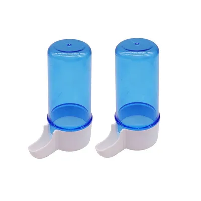 Immagine prodotto di Abbeveratoio, abbeveratoio per pappagalli e altri uccelli blu 50 ml