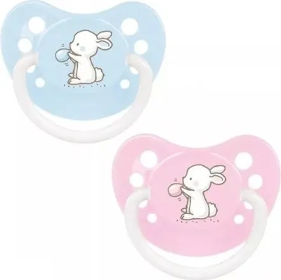 Image de Canpol Babys - Sucette anatomique en silicone, 0-6 mois, emballage individuel