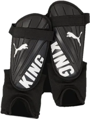 Image de PUMA King Protège-tibias avec protection de la cheville noir M