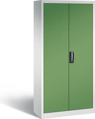 Produktbild von C+P Flügeltürenschrank Acurado, H1950xB930xT400mm, 7035/6011