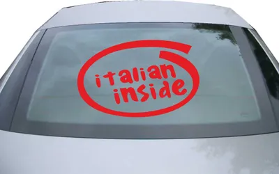 Produktbild von Indigos UG - Aufkleber Heckscheibe & Motorklappe DE2582 - rot - 600x381 mm - Bong - Auto Scheiben Fenster Heckklappe Tuning Racing JDM - Die cut