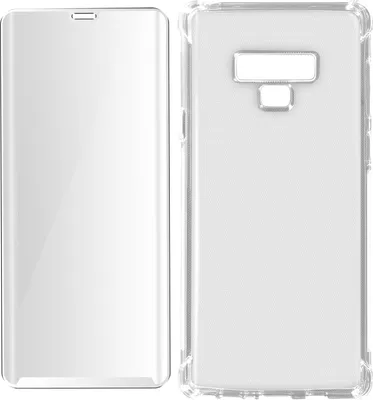 Produktbild von Avizar, Schutz-Set, Hülle + Schutzfolie für Samsung Galaxy Note 9, Transparent