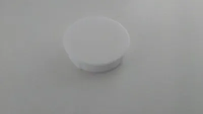 Zdjęcie produktu dla Zestaw plastikowych pokrywek do otworów, 4 sztuki, białe, 35 mm