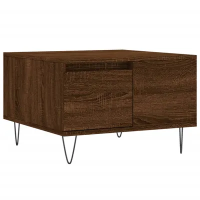 Produktbild von Couchtisch Braun Eichen-Optik 55x55x36,5 cm Holzwerkstoff