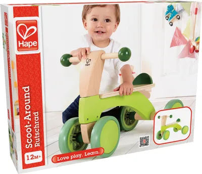 Produktbild von Hape Push & Pull Rutschrad, E0101