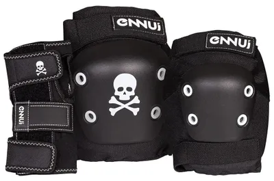 Image de Ennui St Pirate, ensemble de protection, couleur noire, taille M