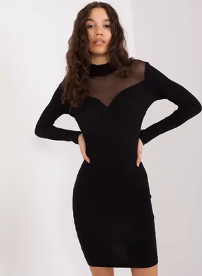 Zdjęcie produktu dla Basic Feel Good Sukienka damska mini Winifred czarna L/XL