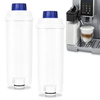 Produktbild von Eikuavons Wasserfilter für DeLonghi DLSC002, 2 Stück Filter ECAM ETAM EC680