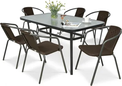 Obrázek produktu pro Zahradní nábytek Focus Garden Simple 150/6 Brown