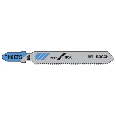 Produktbild von PRO Stainless Steel T118EFS Stichsägeblatt, 83 mm, 5-tlg.