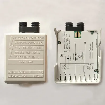 Image de boîtier de contrôle 530SE compatible avec le contrôleur de brûleur à mazout RIELLO 40 g avec Eye électrique